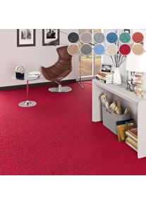 Teppichboden OTTO HOME "Fortis, Schlinge, Gesamth&ouml;he 5 mm, Made in Netherlands", rot, B:400cm L:575cm, Kunstfaser, Teppiche, Teppichboden, meliert, Breite 400 cm, strapazierf&auml;hig, Wohnzimmer