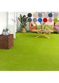 Teppichboden OTTO HOME "Zephyra, Schlinge, Gesamth&ouml;he 8 mm, Made in Netherlands", gr&uuml;n (grasgr&uuml;n), B:400cm L:725cm, Kunstfaser, Teppiche, Teppichboden, Uni Farben, Breite 400 cm, strapazierf&auml;hig, Wohnzimmer, Schlafzimmer