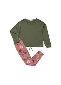 Tchibo - Pizsama leggingsszel - nő - m&eacute;ret L 44/46 - z&ouml;ld