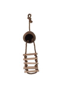 B&uacute;dka Epic Pet kokos s dreven&yacute;m rebr&iacute;kom na lane 45cm