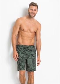 bonprix Șort de baie bărbați, verde, 64/66 (3XL)