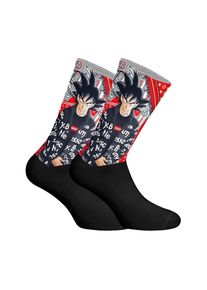 Lange uniseks sokken met elastische print