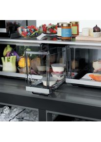 Haier Multi Door "HCW99F18DHMB", Energieeffizienz: D, silber (schwarz), B:90,5cm H:182,5cm T:73,8cm, K&uuml;hlschr&auml;nke, Multi Door