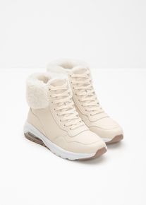 bonprix Wysokie sneakersy, beżowy, 32