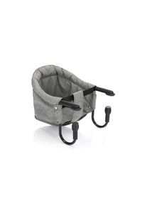 My Baby Lou Tischsitz, Hellgrau, Textil, F&uuml;llung: Polyester, 38x28.5x58.5 cm, SGS-gepr&uuml;ft, rutschfeste Gummiauflagen, Sicherheitsgurt, flach zusammenfaltbar, Babym&ouml;bel & Kinderm&ouml;bel, Babyzimmer, Hochst&uuml;hle