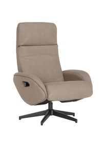 Xora Relaxsesselset, Taupe, Metall, 77x107x75 cm, Relaxfunktion, Wohnzimmer, Sessel, Polstersessel