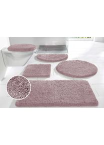 Badematte OTTO HOME "Sanremo, Standard & Premium, 30mm oder 35mm, sehr weich" Gr. 7, rosa, rund ( &Oslash; 80cm), Polyester, Badematten, Badematte, Badteppich, unifarben, rechteckig, rund & als 3-tlg. Set erh&auml;ltlich