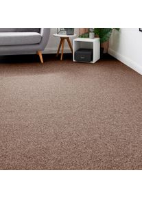 Teppichboden ANDIAMO "Invita, Nadelvlies, Gesamth&ouml;he 5 mm, Luxusklasse LC1", beige, B:400cm L:500cm, Kunstfaser, Teppiche, Teppichboden, melierte Optik, Breite 200 cm oder 400 cm, robust & strapazierf&auml;hig