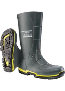 Stiefel Dunlop "Acifort MetGuard", Herren, Gr. 45, grau (dunkelgrau), Obermaterial: 100% Textilmaterial TEXMAT., Schuhe Stiefel