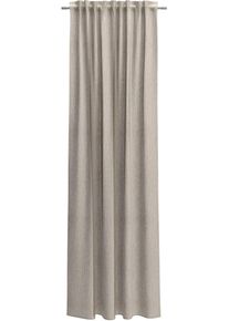 Neutex for you! Vorhang NEUTEX FOR YOU "Libre-ECO", braun (leder), B:142cm H:250cm, Jacquard, Polyester, Gardinen, Vorhang, nach Ma&szlig;