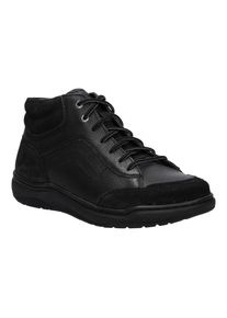 Schn&uuml;rschuh Josef Seibel "Baxter 02, black-black", Herren, Gr. 48, schwarz (schwarz, schwarz), Obermaterial: 100% Rindsleder Leather cow., Schuhe Schn&uuml;rschuh