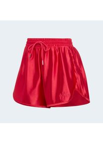 Shorts adidas Sportswear "SEASONAL ESSENTIALS SATIN", Damen, Gr. XS, N-Gr, power pink, normal, gr., Obermaterial: 97% Polyester, 3% Elasthan, Hosen Shorts, f&uuml;r Erwachsene, ohne Verschluss, aus Polyester und Elasthan