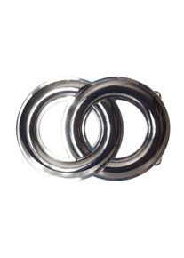 G&uuml;rtelschnalle BA98-Cologne "BA98-Cologne Accessoires", Damen, silber, Obermaterial: 100% Metall MT., uni, G&uuml;rtel G&uuml;rtelschnalle, 4cm G&uuml;rtelschliesse zum wechseln