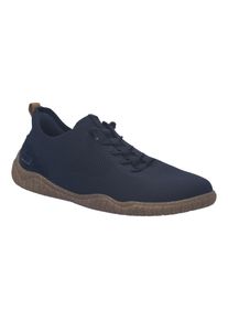 Slip-On Sneaker Josef Seibel "Wallace 05", Herren, Gr. 46, Textil, blau (nachtblau), Textil, Veloursleder, Schuhe Slip-On Sneaker, Slipper, Komfortschuh mit elastischen Schn&uuml;rsenkeln, G-Weite