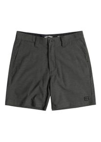 Bermudas Billabong "Crossfire", Jungen, Gr. 8(125-130cm), grau (asphalt), Obermaterial:64% Polyester, 22% Baumwolle, 8% Elasthan, 6% Nylon., Hosen Bermudas