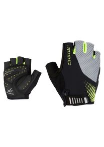 Fahrradhandschuhe Ziener "CUDJO-Z", Herren, Gr. 9, gelb (schwarz.poison gelb), Materialmix, Handschuhe Fahrradhandschuhe