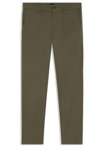 Chinohose BOSS Orange "tapered", Herren, Gr. 36, L&auml;nge 32, gr&uuml;n (bright gr&uuml;n325), Web, Obermaterial: 97% Baumwolle, 3% Elasthan, gerade, unten schmal lang, Hosen Chinohose, mit BOSS Logo hinten