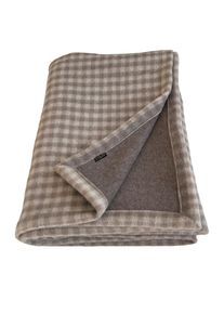 Wohndecke Apelt "Alois", natur, beige, braun, B:130cm L:180cm, Mischgewebe, Wohndecken, Wohndecke, Italienische Wolle