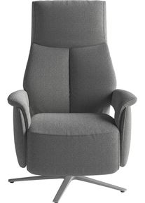 Sit & More TV-Sessel SIT & MORE "TV Lazy", grau (anthrazit), B:75cm H:113cm T:85cm, 100% Polyester, Sessel, TV-Sessel, mit Herz-Waage-Positon und 3 Motoren