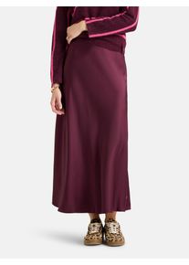 LIEBLINGSST&Uuml;CK Maxirock LIEBLINGSST&Uuml;CK "MarbellaL", Damen, Gr. 46, fig, Web, Obermaterial: 64% Viskose, 36% Polyester, unifarben, lang, R&ouml;cke Maxirock, aus Viskosemix