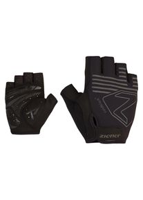 Fahrradhandschuhe Ziener "CANSO-Z", Herren, Gr. 7, schwarz, Materialmix, Handschuhe Fahrradhandschuhe