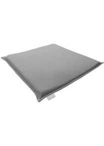 Polsterauflage Apelt "3800", grau, B:38cm H:2cm, Baumwolle, Polyester, Polsterauflagen, Polsterauflage, Outdoor geeignet