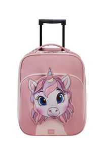 Handgep&auml;ck-Trolley Samsonite "SAMMIES", M&auml;dchen, Gr. B/H/T: 36cm x 45cm x 19cm 30 l, unicorn tess, Koffer Handgep&auml;ck-Trolley, f&uuml;r Ferien, Reise und Urlaub, kompakte Ma&szlig;e
