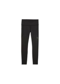 Trainingstights Puma "W PWRMODE 78TH TIGHT", Damen, Gr. XL, N-Gr, Puma schwarz, Interlock, Obermaterial: 71% Polyester, 29% Elasthan, schmal 7/8-L&auml;nge, Hosen Trainingstights, schmale Passform, f&uuml;r Fitness, sportlicher Stil