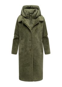 Wintermantel Navahoo "Wintermantel Teddyzauber 14", Damen, Gr. XS, gr&uuml;n (olive leaf), Obermaterial: 100% Polyester PES. Obermaterial: Futter: 100% Polyester PES. 100% Polyester PES., M&auml;ntel Wintermantel