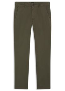Chinohose BOSS Orange "slim", Herren, Gr. 40, L&auml;nge 34, bright gr&uuml;n325, Web, Obermaterial: 97% Baumwolle, 3% Elasthan, slim fit kn&ouml;chellang, Hosen Chinohose, mit Ges&auml;&szlig;taschen