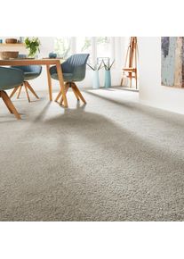 Teppichboden ANDIAMO "Verona, Velours, Gesamth&ouml;he 6 mm, Luxusklasse LC2", braun (schlamm), B:400cm L:400cm, Kunstfaser, Teppiche, Teppichboden, Uni Farben, Breite 400 cm oder 500 cm, strapazierf&auml;hig, pflegeleicht