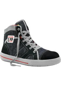 Sicherheitsschuh Elten "SENSATION" Gr. 43, schwarz-wei&szlig; (grau), 43, Obermaterial: 100% Textilmaterial TEXMAT., Schuhe, Sicherheitsschuh