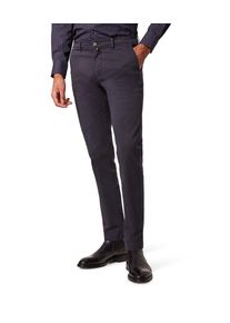 Chinohose Pierre Cardin "Colmar", Herren, Gr. 34, L&auml;nge 32, blau (marine), Web, Obermaterial: 97% Baumwolle, 3% Elasthan, gerade, unten schmal lang, Hosen Chinohose