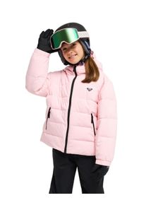 Snowboardjacke Roxy "Snowyhill Puffy", M&auml;dchen, Gr. 8, rose shadow, Obermaterial: 100% Polyester., Jacken Snowboardjacke