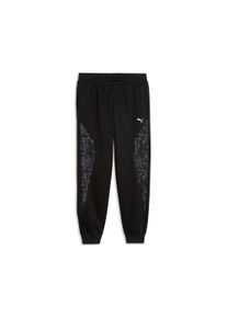 Trainingshose Puma "SPORT ANIMAL COMFORT PANTS FL", Damen, Gr. XL, N-Gr, Puma schwarz, Fleece, Obermaterial: 68% Baumwolle, 32% Polyester, unifarben, comfort fit normal, Hosen Trainingshose, komfortable Passform, f&uuml;r Erwachsene, mit Eingrifftaschen