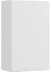 H&auml;ngeschrank Welltime "TRIENT, H&auml;ngeschrank 40 cm, ged&auml;mpfte Scharniere", matt wei&szlig;, B:40cm H:64cm T:20cm, MDF, Schr&auml;nke, H&auml;ngeschrank, matt wei&szlig;, ged&auml;mpfte T&uuml;r, verstellbare Einlegeb&ouml;den
