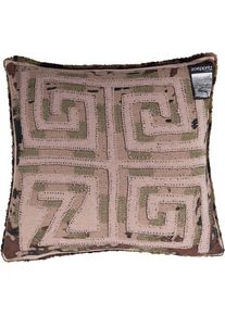 Dekokissen ZOEPPRITZ1828 "Reborn Camouflage", braun (forest, felloptik), B:50cm L:50cm, Polyester, Dekokissen_Sitzkissen_Kissenh&uuml;llen, Dekokissen, luxeri&ouml;se Kunstfell Kissenh&uuml;lle