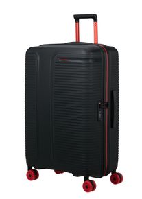 Hartschalen-Trolley Samsonite "PRODIVER", Damen, Gr. B/H/T: 51cm x 75cm x 32cm 105 l, schwarz, Polypropylen, Koffer Hartschalen-Trolley, mit Teleskopgriff und mehreren Tragegriffen