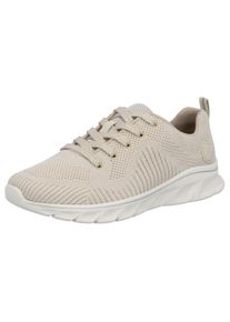 Sneaker Rieker, Damen, Gr. 41, wei&szlig; (sanftes wei&szlig;), Textil, Schuhe Sneaker, mit leichter Laufsohle, Freizeitschuh, Halbschuh, Schn&uuml;rschuh