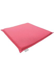 Polsterauflage Apelt "3800", pink, B:38cm H:2cm, Baumwolle, Polyester, Polsterauflagen, Polsterauflage, Outdoor geeignet