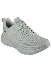 Sneaker Skechers "BOBS SQUAD CHAOS FACE OFF", Damen, Gr. 41, gr&uuml;n, Textil, Schuhe Sneaker, Freizeitschuh, Halbschuh, Schn&uuml;rschuh mit Komfort-Innensohle