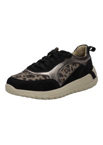 Sneaker Josef Seibel "Gabby 03, schwarz-multi", Damen, Gr. 36, schwarz (schwarz, multi), Obermaterial: 100% Rindsleder Leather cow., Schuhe Sneaker