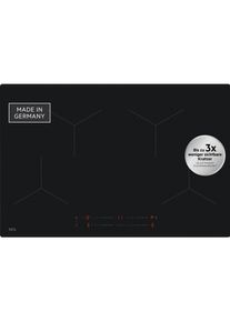 AEG Induktions-Kochfeld "TO841A0FIT", schwarz, B:77cm H:4,4cm T:51cm, Kochfelder, Bis zu 3x weniger sichtbare Kratzer &ndash; Made in Germany, Induktions-Kochfeld