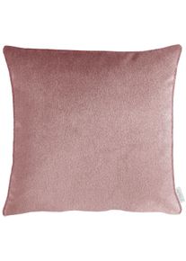 Dekokissen Apelt "Tyrol", rosa (zartes rose, unifarben), B:58cm H:10cm L:58cm, Polyester, Dekokissen_Sitzkissen_Kissenh&uuml;llen, Dekokissen, inclusive Soft-Kissenf&uuml;llung 100% PES
