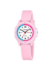 Quarzuhr Calypso Watches "My First Watch", rosa (rosa, wei&szlig;, blau, pink), Armbanduhren, M&auml;dchen, Quarzuhr, Armbanduhr, Silikonarmband, analog