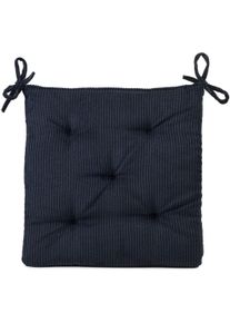 G&ouml;zze Sitzauflage G&Ouml;ZZE "Capri", schwarz, B:40cm H:4cm, Polyester, Polsterauflagen, Sitzauflage