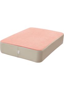 Weichbodenmatte "Rundy, H&uuml;pfpolster S cotton/cord", cotton, ros&egrave;, HIPP-HOPP - DAS H&Uuml;PFPOLSTER, Sportmatten, Kinder, B/H/L: 70cm x 17cm x 94cm, Weichbodenmatte, H&uuml;pfmatte; 94x70x17 cm; Made in Germany, B:70cm H:17cm L:94cm