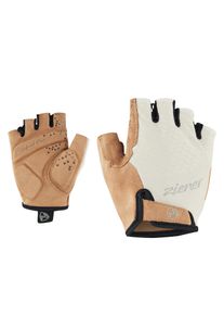 Fahrradhandschuhe Ziener "CALIDI-Z", Damen, Gr. 8, wei&szlig; fog, Materialmix, Handschuhe Fahrradhandschuhe