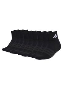 Kurzsocken adidas originals "Socken Cushioned Sportswear Ankle Socks 9P 9er Pack", Damen, Gr. 46-48, schwarz, Obermaterial: 57% Baumwolle CO. 40% Polyester PES. 2% Elasthan EL. 1% Polyamid PA., Socken Kurzsocken