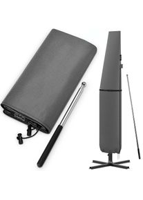 Kingsleeve Parasol Beschermhoes Antraciet &Oslash;330cm